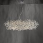 Dekorativní - PN 2037-17 Závěsné svítidlo RICICLE chrom s křišťálovými přívěsky 150cm - PAUL NEUHAUS - foto 10