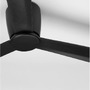 Ventilátory - NV 9952330 AKCE - Stropní ventilátor DELL tělo z hliníku matná černá 3ABS dřevěné listy - NOVA LUCE - foto 10