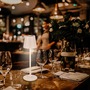 Stolní lampy dekorační - BRILO 7517016 Cilano RGBW stolní bezdrátová lampa IP44, stmívatelná, vč. nabíjecí základny, bílá - BRILO - foto 10