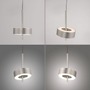 Dekorativní - PN 2248-95 Závěsné svítidlo Q-ROTATE 3 ramenné hliník nastavitelná výška Smart Home ZigBee 2700-5000K - PAUL NEUHAUS - foto 10