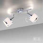 Bodová - LD 15372-17 ACCOR LED stropní svítidlo 2 ramenné lesklý chrom otočné do interiéru - LEUCHTEN DIREKT / JUST LIGHT - foto 10