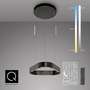 Dekorativní - PN 2689-18 LED závěsné svítidlo Q-STRETTO, černá,, ZigBee, 2200-5000K - PAUL NEUHAUS - foto 10