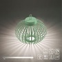 Na stůl - LD 19304-43 AKUBA LED stolní lampa průměr 36cm zelená na baterie USB IP44 stmívatelné dotykem 2700K - JUST LIGHT - foto 10