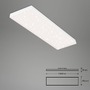 Hranatá - BRILO 7383-016 Hvězdné nebe CCT svítidlo LED panel, 100 cm, 28 W, 3000 lm, bílé - BRILO - foto 10