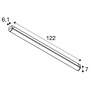 Podélná - LA 1007506 INDUSTRY BATTEN V 1200 18/32W 830/840/857 - BIG WHITE (SLV) - foto 10