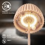 Stolní lampy dekorační - BRILO 7552011 Nabíjecí stolní lampa Riffle Mini - 20 cm, 1,5W, 150lm, bezdrátová, LED, stmívatelné, dotykový vypínač, béžová - BRILO - foto 10