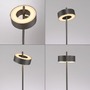 Stojací lampy - PN 324-34 LED stojací svítidlo Q-ROTATE tmavá hnědá Smarthome ZigBee 2700-5000K - PAUL NEUHAUS - foto 10