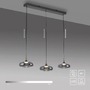 Vícečetná - LD 15693-15 Kolekce Schöner Wohnen LED závěsné svítidlo POSH, šedá, stmívatelné, Comfort Lift, SimplyDim, 3000K - JUST LIGHT - foto 10