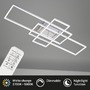 Hranatá - BRILO 3156018 LED CCT rám 104 cm 2x19W 2500lm chrom (starý kód: BRILO 3156-018) - BRILO - foto 10