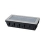 Zapuštěná - P 95745 Solární LED zemní svítidlo Sorea soumrakový senzor IP67 hranaté 200x100mm 2200K 0,3W 3,7V kov kartáčovaný ABS/polykarbonát/ocel - PAULMANN - foto 10