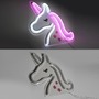 Dekorativní - LD 85025-70 NEON-UNICO LED nástěnné svítidlo motiv jednorožec, USB, šňůrový vypínač, dekorativní - LEUCHTEN DIREKT / JUST LIGHT - foto 10