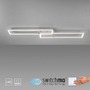 Hranatá - LD 14691-55 IVEN LED stropní svítidlo podlouhlé, stříbrná barva, ploché, 3 krokové stmívání 3000K - LEUCHTEN DIREKT / JUST LIGHT - foto 10