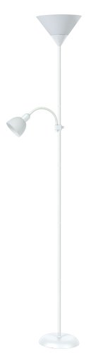 Stojací lampy - Stojací lampa Rabalux 4061 Action E27 + E14, 230V, IP20,Bílá, Kov, plast - foto 1