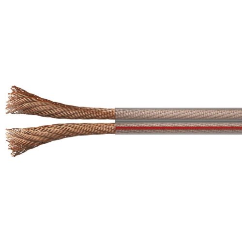 Dvojlinky, RGB a CCT kabely - Dvojlinka nestíněná 2x1,5mm průhledná - foto 1