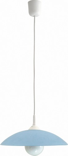 Lustry a závěsná svítidla - Závěsné svítidlo Rabalux 4612 Cupola range modré, E27 1x, 60W,  IP20 - foto 1