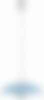Lustry a závěsná svítidla - Závěsné svítidlo Rabalux 4612 Cupola range modré, E27 1x, 60W,  IP20