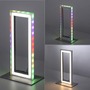 Stolní lampy dekorační - LD 14639-55 FELIX60 LED stolní lampa, stříbrná barva, šňůrový vypínač, Rainbow RGB, dálkový ovladač RGB+2700-5000K - LEUCHTEN DIREKT / JUST LIGHT - foto 11