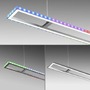 Podélná - LD 14638-55 FELIX60 LED závěsné svítidlo, stříbrná barva, stmívatelné, Rainbow RGB, paměťová funkce RGB+2700-5000K - LEUCHTEN DIREKT / JUST LIGHT - foto 11