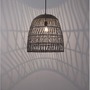 Polokoule - NV 9586671 Závěsné svítidlo DESTIN železo a ratan, šedá barva E27 1x12W IP20 bez žárovky - NOVA LUCE - foto 11