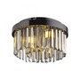 Dekorativní - LD 15048-18 Stropní svítidlo KULUNKA, černá, křišťálové přívěsky, D 30 cm, - JUST LIGHT - foto 11