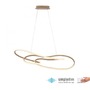 Dekorativní - PN 2765-39 LED závěsné svítidlo TWIST, písková, stmívatelné vypínačem, nastavitelná výška, SimplyDim, 2700K - PAUL NEUHAUS - foto 11