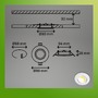Kruhová - BRI 7586036 Klira 3ks sada LED vestavné bodové svítidlo 230V, nastavitelné, CTS, Ra90, bílé - BRILONER - foto 11