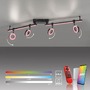 Bodová - LD 12076-18 LED stropní svítidlo Smarthome černá stmívatelné dálkový ovladač s aplikací Tuya RGB/2700-5000K - JUST LIGHT - foto 11