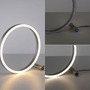 Stolní lampy dekorační - LD 15390-95 RITUS LED stolní lampa hliník, kruhová, pr.30cm, dotykový stmívač, Switchmo, teplá bílá 3000K - LEUCHTEN DIREKT / JUST LIGHT - foto 11