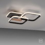 Hranatá - LD 14117-78 SEVENT LED stropní svítidlo hranaté černá s dekorem dřeva teplá bílá moderní 3000K - LEUCHTEN DIREKT / JUST LIGHT - foto 11