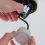 Kruhová - P 93090 LED vestavné svítidlo 3-krokové-stmívatelné Turnal kruhové 60mm 90° Coin 6W 230V stmívatelné 2700K kov kartáčovaný - PAULMANN - foto 11