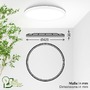 Kruhová - BRILO 3884016 AKCE - Tava A svítidlo LED panel pr.42 cm - 14W, 3000lm, energetická třída A, stmívatelné, CCT, bílé - BRILO - foto 11