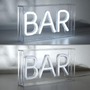 Dekorativní - LD 85026-16 NEON-BAR LED nástěnné svítidlo bílé nápis BAR, USB, dekorační šňůrový vypínač - LEUCHTEN DIREKT / JUST LIGHT - foto 11