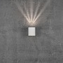 Nástěnná - NOR 49701001 Venkovní nástěnné svítidlo Canto 2 2x6W LED bílá čirá - NORDLUX - foto 11