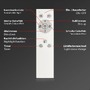 Kruhová - BRILO 7494-016 B smart RGB/W-svítidlo LED panel, pr. 42 cm, 22 W, 2700 lm, bílé - BRILO - foto 11