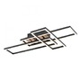 Hranatá - LD 14051-79 LED stropní svítidlo AKUSTIKA, dřevo, přírodní, moderní černá, otočné, 3000K - JUST LIGHT - foto 11