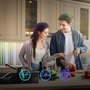 Dekorační - BRI 8022252 Startovací sada RGB LED pásek pro nástěnné panely – 260cm, dálkový ovladač, vč. rozbočovače - BRILONER - foto 11