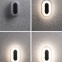 Nástěnná - P 94957 LED venkovní nástěnné svítidlo Elunor IP65 podlouhlé 122x212mm 2200 - 4000K 18,5W 230V antracit/bílá polykarbonát - PAULMANN - foto 11