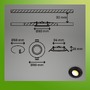 Kruhová - BRI 7586035 Klira 3ks sada LED vestavné bodové svítidlo 230V, nastavitelné, CTS, černé - BRILONER - foto 11