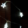 LED osvětlení na BATERIE - DLED BL01 DECOLED LED světelný řetěz na baterie hvězdy, ledově bílá, 1,8 m - foto 11