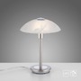 Stolní lampy dekorační - PN 4026-55 ENOVA LED stolní lampa stříbrná alabastrový dekor sklo 3 krokové dotykový stmívač 3000K - PAUL NEUHAUS - foto 11