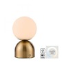 Stolní lampy dekorační - LD 19218-12 Kolekce Schöner Wohnen LED bateriové stolní svítidlo RUDI, zlatá, nabíjecí přes USB, 3000-6000K - JUST LIGHT - foto 11