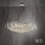 Dekorativní - PN 2036-17 Závěsné svítidlo RICICLE chrom s křišťalovými přívěsky 120cm - PAUL NEUHAUS - foto 11
