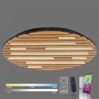 Kruhová - PN 6421-79 LED nástěnné a stropní svítidlo Q-AKUSTIK dřevo, přírodní Smarthome ZigBee 2700-5000K - PAUL NEUHAUS - foto 11