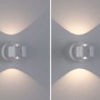 Nepřímé osvětlení - P 71291 LED nabíjecí nástěnné svítidlo Zorik IP44 stmívatelné 2700K 100mm 2x1,1W bílá - PAULMANN - foto 11