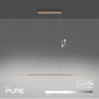 Podélná - PN 2301-97 Závěsné svítidlo PURE Surface 125x25 nastavitelná výška 3000K bronz - PAUL NEUHAUS - foto 11