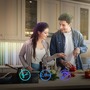 Dekorační - BRI 8023252 Prodlužovací sada RGBW pro nástěnný panel – 260cm RGB LED pásek - BRILONER - foto 11