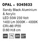 Kruhová - NV 9345633 Stropní svítidlo MORBIDO černý hliník a akryl LED 50W 230V 2700K - 4000K IP20 vč. dálkového ovládání stmívatelné Tuya - NOVA LUCE - foto 11