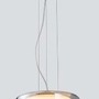 Kruhová - RED R14400 NAOMI LED závěsné svítidlo, skleněná kouřové sklo/mléčné sklo/černá - RED - DESIGN RENDL - foto 11