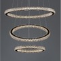 Kruhová - NV 9748158 Závěsné svítidlo GINEVRA černý hliník a akryl LED 69W 230V 3000K IP20 stmívatelné - NOVA LUCE - foto 11
