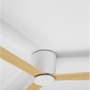 Ventilátory - NV 9952335 Stropní ventilátor DELL tělo z hliníku dřevo a matná bílá 3ABS dřevěné listy - NOVA LUCE - foto 11